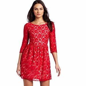 NWT French Connection Lizzie Lace dress